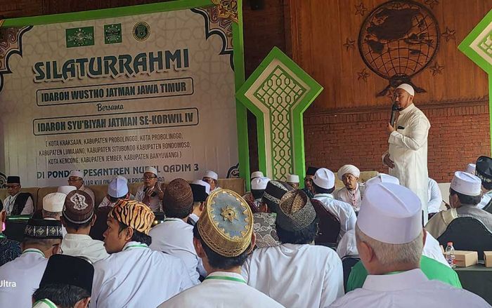 Silaturrahmi Idaroh Wustho Jatman Jatim dan Idaroh Syu Silaturrahmi Idaroh Wustho Jatman Jatim dan Idaroh Syu