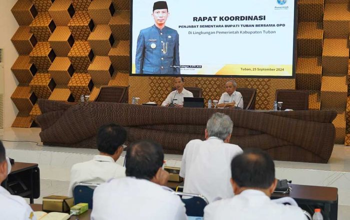 Gelar Rakor, Pjs Bupati Tuban Tancap Gas Bahas Program Strategis Gelar Rakor, Pjs Bupati Tuban Tancap Gas Bahas Program Strategis