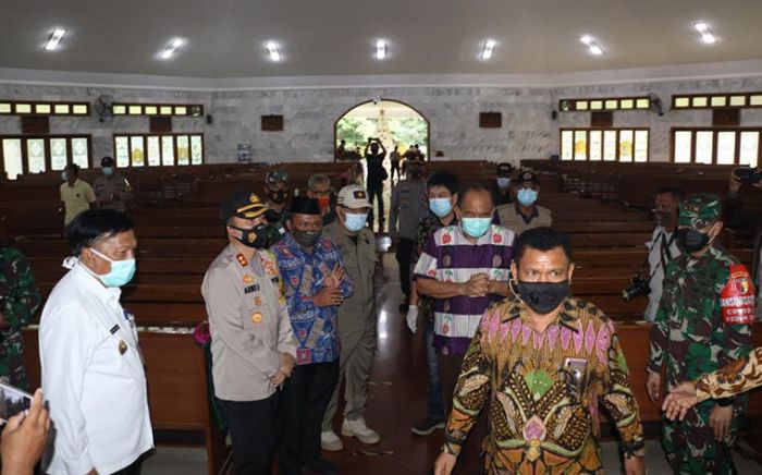 Kapolres Gresik Ingatkan Penegakan Prokes Selama Pengamanan Natal