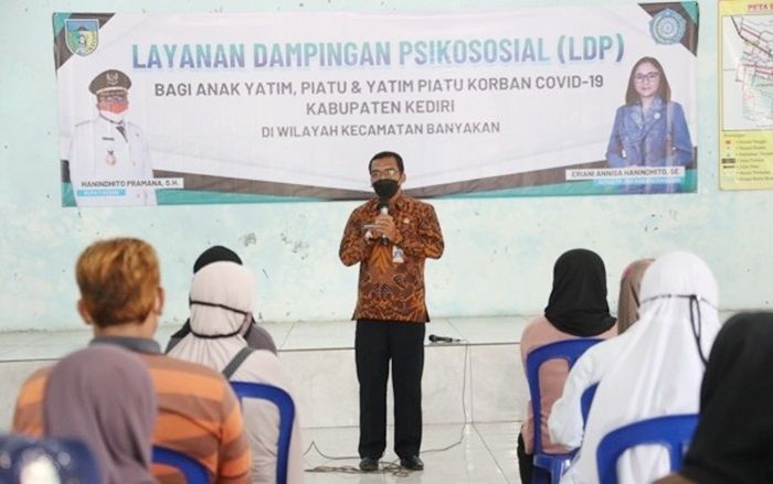 Pemkab Kediri Gelar Trauma Healing dan LDP untuk Anak Yatim Piatu Korban Covid-19 Pemkab Kediri Gelar Trauma Healing dan LDP untuk Anak Yatim Piatu Korban Covid-19