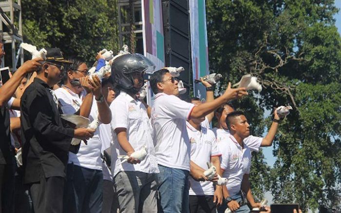 Millennial Road Safety Festival 2019, Polres Blitar Kota Hadirkan Dodit Mulyanto dan Cokelat Band