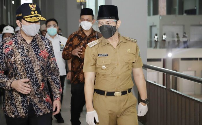 Peresmian Pasar Pon Trenggalek Berjalan Sederhana dan Sepi Peresmian Pasar Pon Trenggalek Berjalan Sederhana dan Sepi