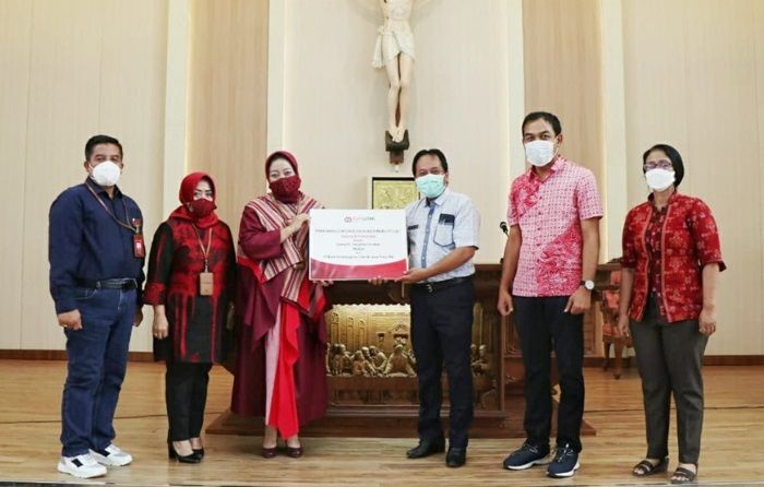 Bank Jatim Serahkan CSR untuk Gereja Santa Maria Assumpta Caruban Bank Jatim Serahkan CSR untuk Gereja Santa Maria Assumpta Caruban