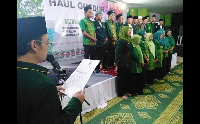 45 Caleg DPRD Kota Malang Asal PKB Bacakan Ikrar Anti Korupsi 45 Caleg DPRD Kota Malang Asal PKB Bacakan Ikrar Anti Korupsi