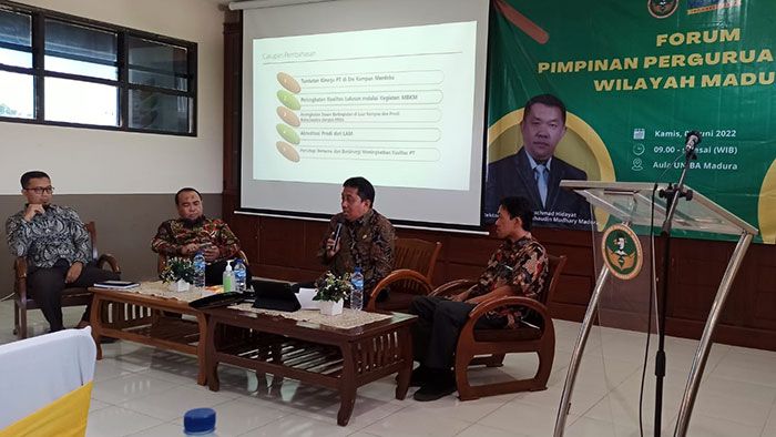 Bahas Masa Depan Pendidikan di Pulau Garam, Pimpinan Perguruan Tinggi se-Madura Gelar Raker