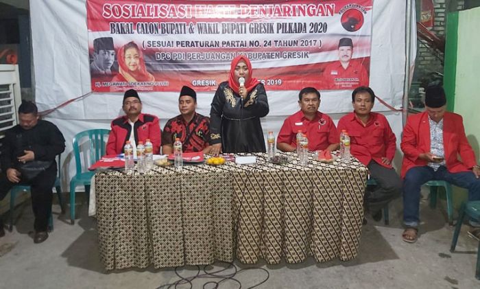 PDIP Gresik Usung Ning Min Sebagai Bacawabup, dr. Anis Kecewa? Begini Pengakuannya