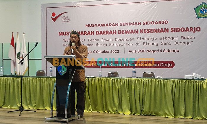 Ribut Wijoto Pimpin Dewan Kesenian Sidoarjo 2022-2027 Ribut Wijoto Pimpin Dewan Kesenian Sidoarjo 2022-2027