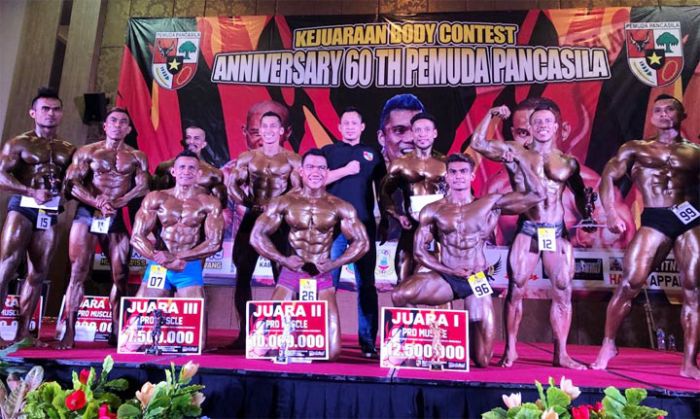 Atlet Binaraga Koarmada II Kembali Sabet Juara di Mataram Body Contest 2019