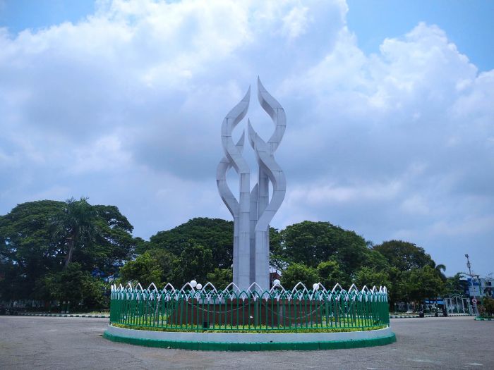 Monumen Arek Lancor Pamekasan Dipasang Fasilitas WiFi Gratis