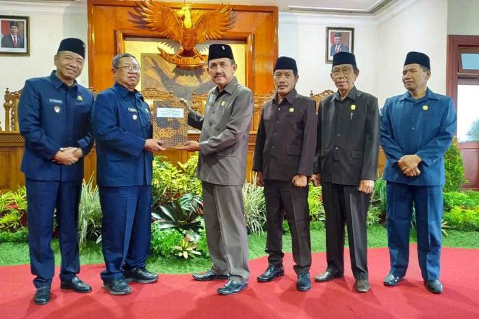 DPRD Tulungagung Sampaikan Rekomendasi LKP Bupati Tahun 2022