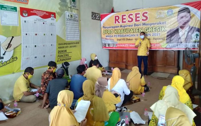 Reses Persidangan II, Asroin Disambati Infrastruktur Jalan Rusak, Irigasi, dan Rumah Tak Layak Huni