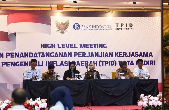 High Level Meeting TPID 2024, Kota Kediri Masuk 10 Daerah dengan Inflasi Terendah se-Indonesia High Level Meeting TPID 2024, Kota Kediri Masuk 10 Daerah dengan Inflasi Terendah se-Indonesia