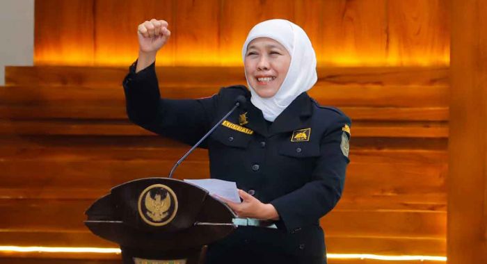 Gubernur Khofifah Dikukuhkan Jadi Dewan Pembina TRIP Jatim, Ajak Generasi Muda Jaga Semangat Juang