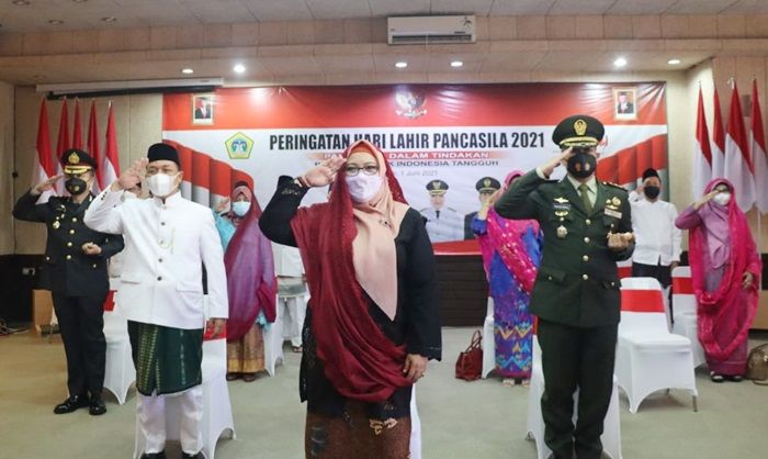 Kapolres Gresik: Disiplin Prokes Covid-19 Wujud Pengamalan Pancasila