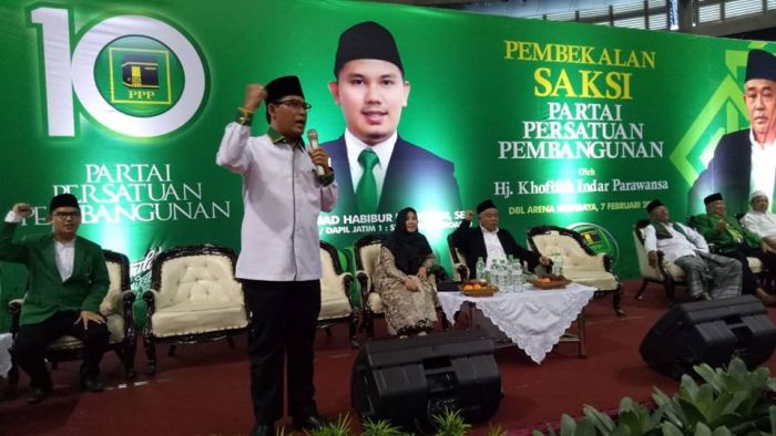 Kiai Musyaffa’ Noer Optimis Menang di Surabaya, Khofifah: Saya Dibesarkan PPP Kiai Musyaffa’ Noer Optimis Menang di Surabaya, Khofifah: Saya Dibesarkan PPP