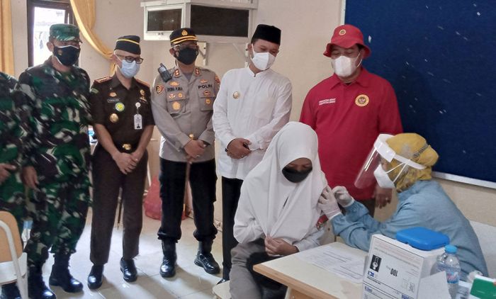 BIN Jatim Gelar Vaksinasi Tahap II Untuk Pelajar di Kota Madiun