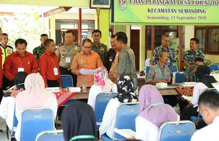 Pemkab Tuban Gelar Ujian Perangkat Desa Pemkab Tuban Gelar Ujian Perangkat Desa