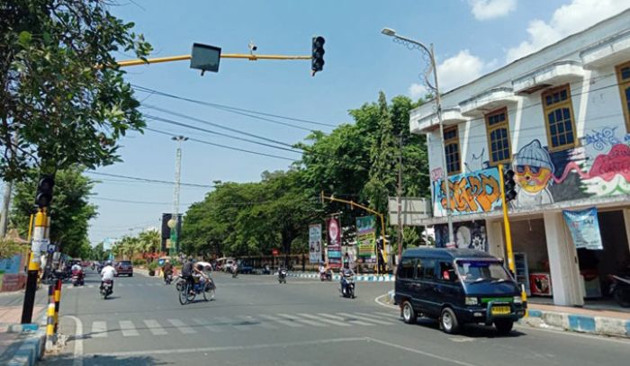 Sepekan Lebih PJU di Jalan Cokroaminoto Padam, Ini Penjelasan Dishub Bangkalan