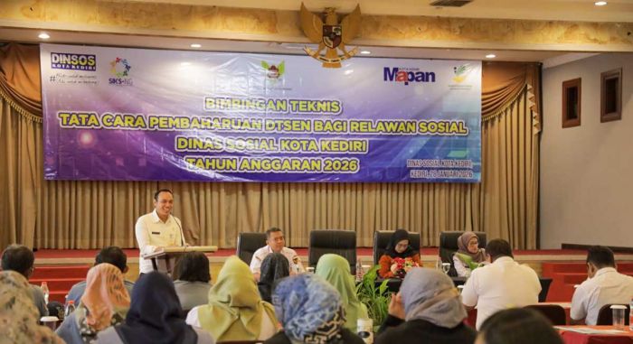 Dinsos Kota Kediri Gelar Bimtek Perbarui DTSEN untuk Akurasi Data Sosial Ekonomi