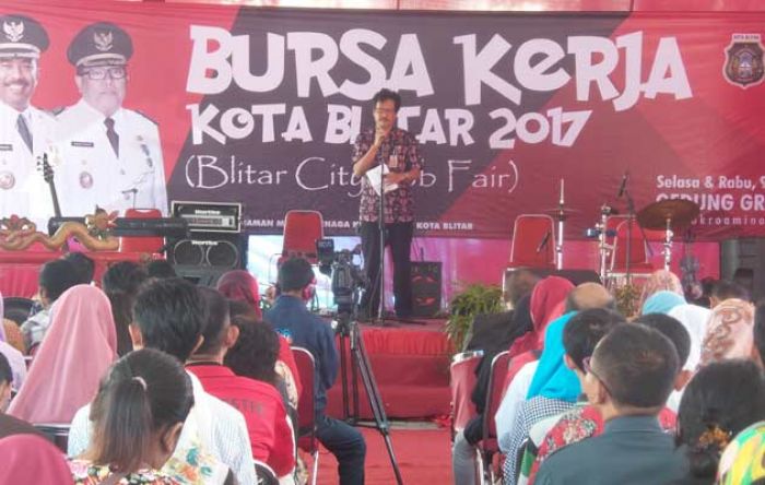 Blitar City Job Fair 2017 Diserbu Ratusan Pencaker