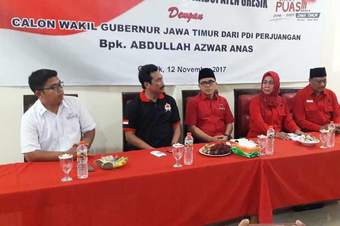Konsolidasi Pilgub Jatim 2018, Azwar Anas Kunjungi DPC PDIP Gresik Konsolidasi Pilgub Jatim 2018, Azwar Anas Kunjungi DPC PDIP Gresik