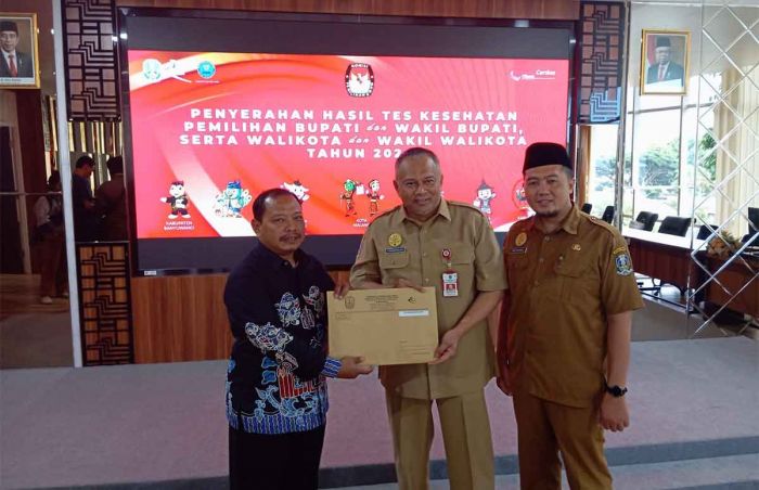 KPU Kabupaten Kediri Terima Hasil Rikkes Bakal Pasangan Calon Bupati dan Wakil Bupati KPU Kabupaten Kediri Terima Hasil Rikkes Bakal Pasangan Calon Bupati dan Wakil Bupati