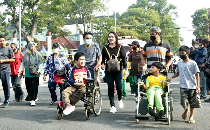 Jalan Sehat Hari Disabilitas Internasional, Bukti Pemerintah Hadir di Seluruh Lapisan Masyarakat