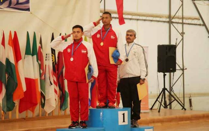 KRI Bung Tomo-357 Juara 2 UNIFIL Badminton Competition 2017