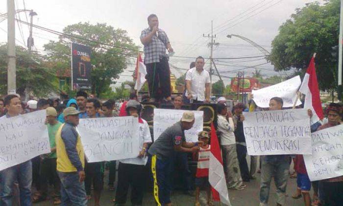 Pilkada Sumenep: Busyro-Fauzi Unggul Tipis, Massa pendukung Za-Eva Luruk KPU 