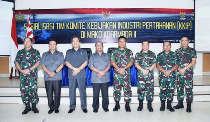 KKIP Gelar Sosialisasi Industri Pertahanan di Puslatkaprang Koarmada II KKIP Gelar Sosialisasi Industri Pertahanan di Puslatkaprang Koarmada II