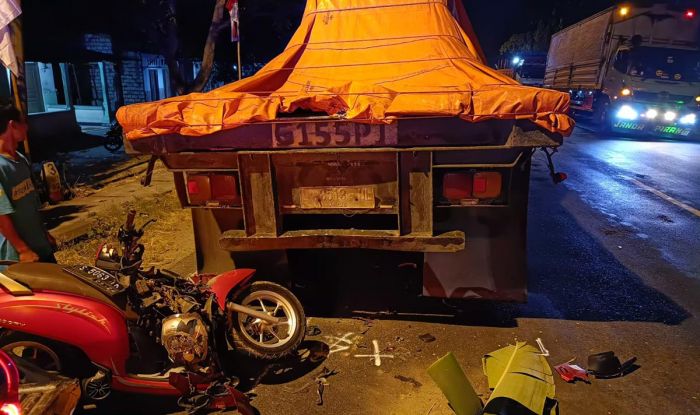 Tabrak Truk Parkir, Pemuda Palang Meninggal Dunia di Lokasi Tabrak Truk Parkir, Pemuda Palang Meninggal Dunia di Lokasi