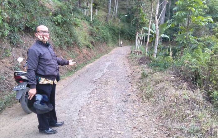 Sering Makan Korban, Dewan Desak Pemkot Perbaiki Jalan Rusak di Desa Gunungsari