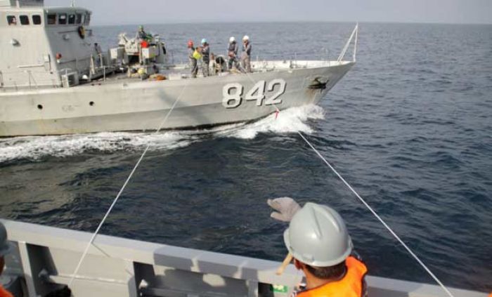 Satgas Ops Pamtas Laut 2017 Indonesia - RDTL - Australia Laksanakan Latihan RAS Satgas Ops Pamtas Laut 2017 Indonesia - RDTL - Australia Laksanakan Latihan RAS