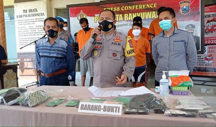 Polresta Banyuwangi Ungkap Sembilan Kasus Narkoba dan 12 Pelaku Polresta Banyuwangi Ungkap Sembilan Kasus Narkoba dan 12 Pelaku