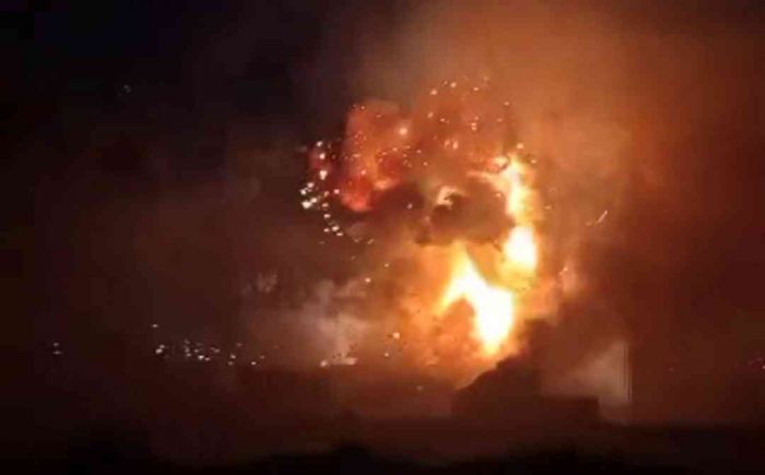 Kembang Api Berdaya Ledak Tinggi Makan Korban di Proppo Pamekasan Madura