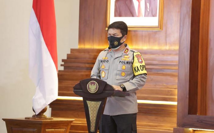 Intensif Operasi Yustisi, Polda Jatim Siap Bantu Pemprov Tangani dan Tekan Penyebaran Covid-19 Intensif Operasi Yustisi, Polda Jatim Siap Bantu Pemprov Tangani dan Tekan Penyebaran Covid-19