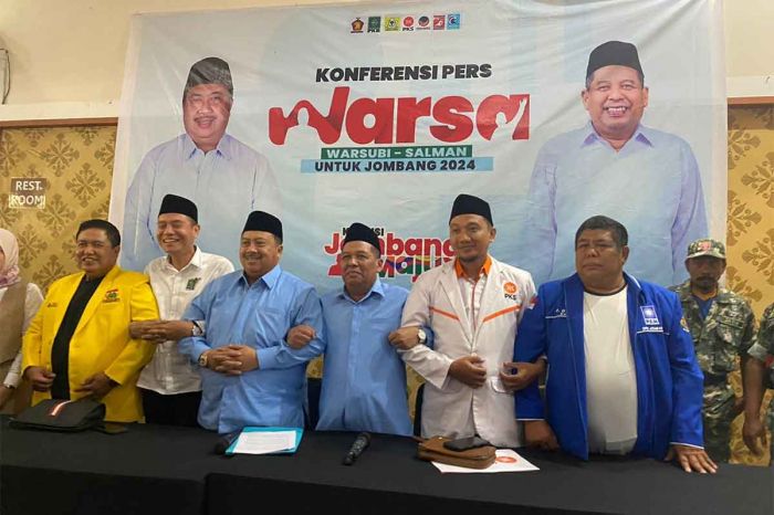 Pilkada Jombang, Pasangan Warsubi-Salman Deklarasi Bersama 8 Partai Pengusung Pilkada Jombang, Pasangan Warsubi-Salman Deklarasi Bersama 8 Partai Pengusung