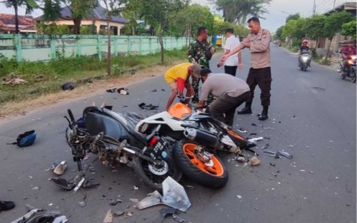 Kurang Konsentrasi, Dua Motor di Tuban Alami Kecelakaan, Satu Meninggal Dunia