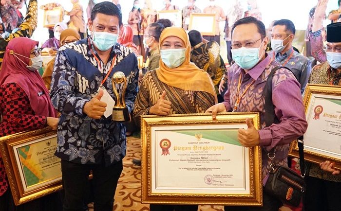 ​Home Care PEDULI Sabet Top 30 Kovablik se-Jatim, Wali Kota Kediri Terima Penghargaan