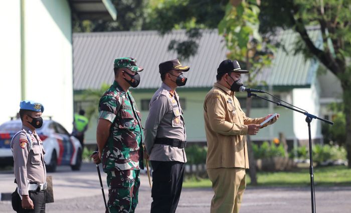 Forkopimda Ngawi Laksanakan Apel Pasukan Pamor Keris Forkopimda Ngawi Laksanakan Apel Pasukan Pamor Keris