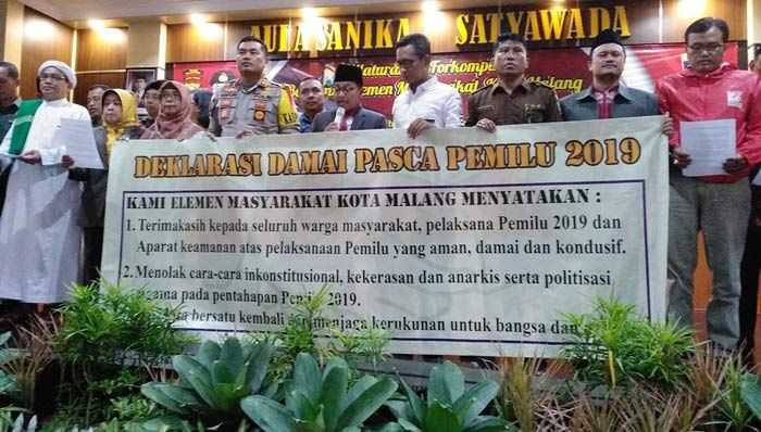Pasca Pemilu, Polres Malang Kota Gelar Silaturahmi Lintas Instansi 