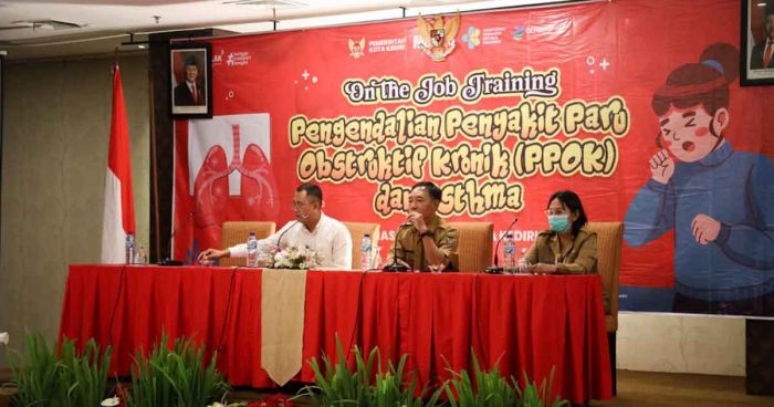 Pemkot Kediri Latih Tenaga Medis Tangani PPOK dan Asma Lewat OJT Selama 3 Hari