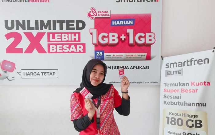 Paket Unlimited Nonstop Diminati Masyarakat, Smartfren Kembali Luncurkan Bonus Hingga 45 GB Paket Unlimited Nonstop Diminati Masyarakat, Smartfren Kembali Luncurkan Bonus Hingga 45 GB
