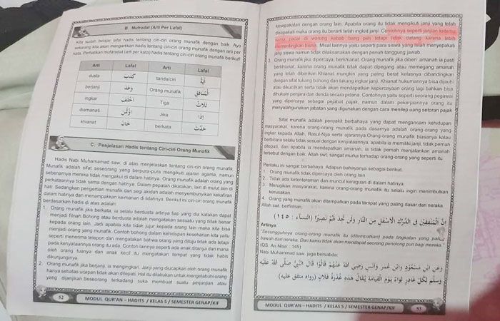 DPRD Jatim Sesalkan Ada Contoh Pacaran di LKS Madrasah Ibtidaiyah DPRD Jatim Sesalkan Ada Contoh Pacaran di LKS Madrasah Ibtidaiyah