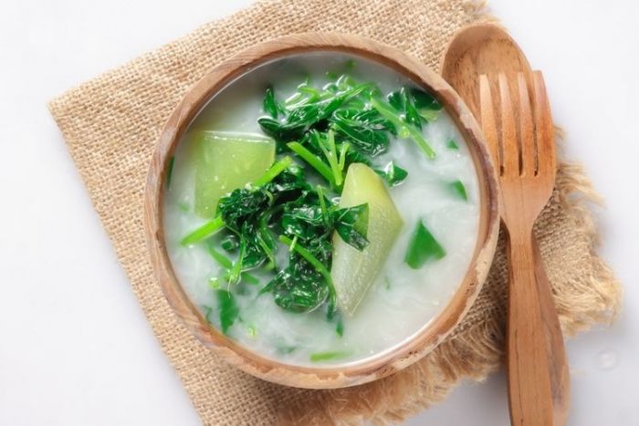 Cara Masak Sayur Bobor Kangkung Tanpa Santan, Pakai Susu Kedelai Tawar Cara Masak Sayur Bobor Kangkung Tanpa Santan, Pakai Susu Kedelai Tawar