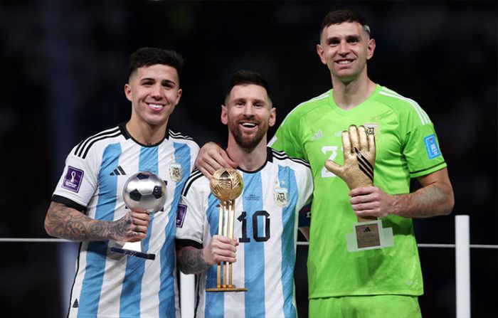 Daftar Lengkap Penerima Penghargaan Piala Dunia 2022, Golden Ball Award Lionel Messi