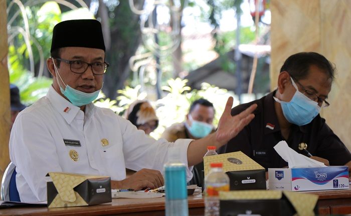 Bupati Ngawi Gelar Rakor Antisipasi Pemudik Jelang Lockdown DKI