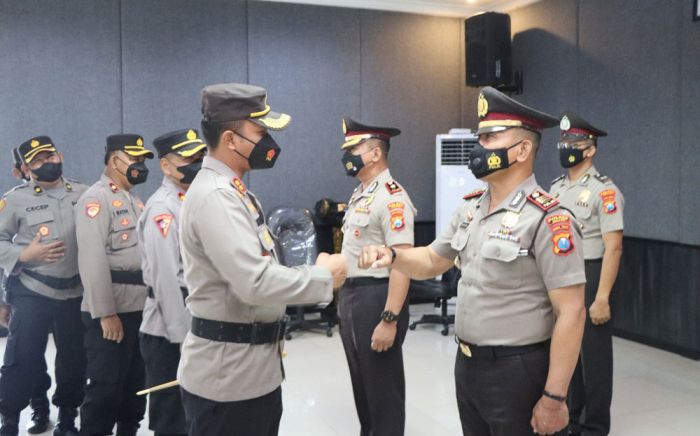 Awal Tahun, Puluhan Personel Polres Ngawi Naik Pangkat Awal Tahun, Puluhan Personel Polres Ngawi Naik Pangkat