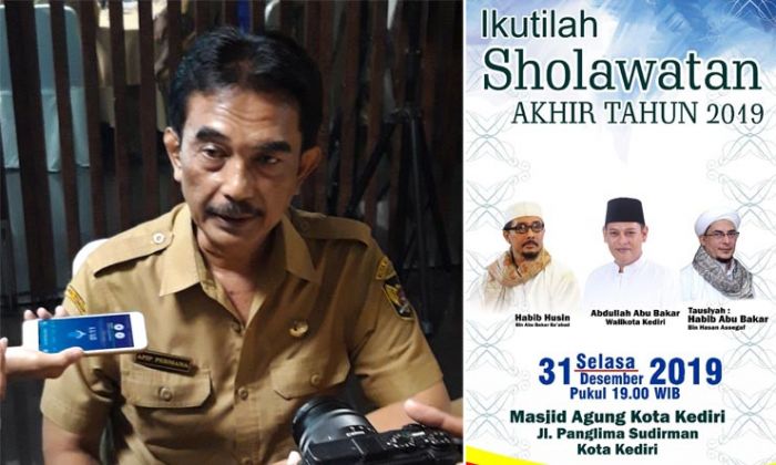 Jelang Malam Tahun Baru 2020, Pemkot Kediri Gelar Sholawatan Jelang Malam Tahun Baru 2020, Pemkot Kediri Gelar Sholawatan