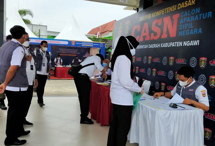 2.540 CPNS di Ngawi Ikuti Tes Kompetensi Dasar 2.540 CPNS di Ngawi Ikuti Tes Kompetensi Dasar